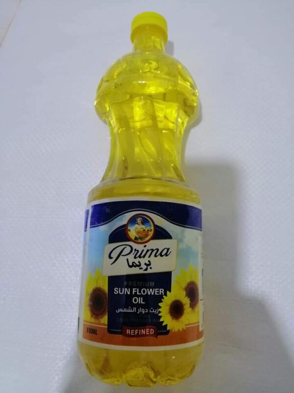 زيت بريما دوار الشمس  850 ملي