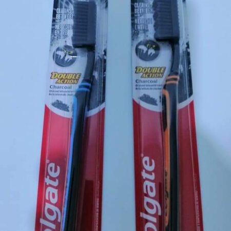 فرش أسنان كولجيت دبل أكشن بالفحم